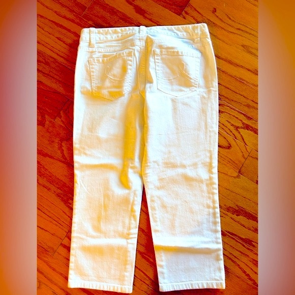 Loft White Capri Size 4P - Picture 6 of 7